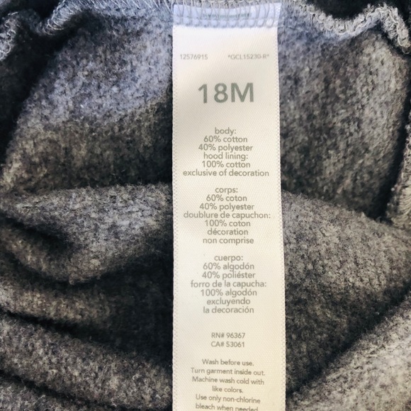 OshKosh Zip-up Hoodie_EUC - Picture 5 of 5